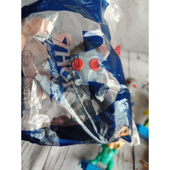 McDonald's Marvel Happy Meal Toys Set Of 8 3 Sealed Cake Toppers - Picture 10 of 11